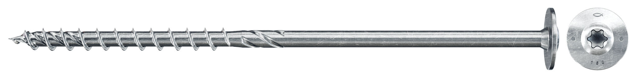 fischer PowerFast FPF II WTP 8.0 x 280 BC 50 flange head TX